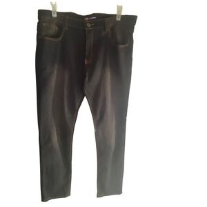 Phat Farm Mens Skinny Fit‎ Dark Wash Stretch Jeans 36W x 30L